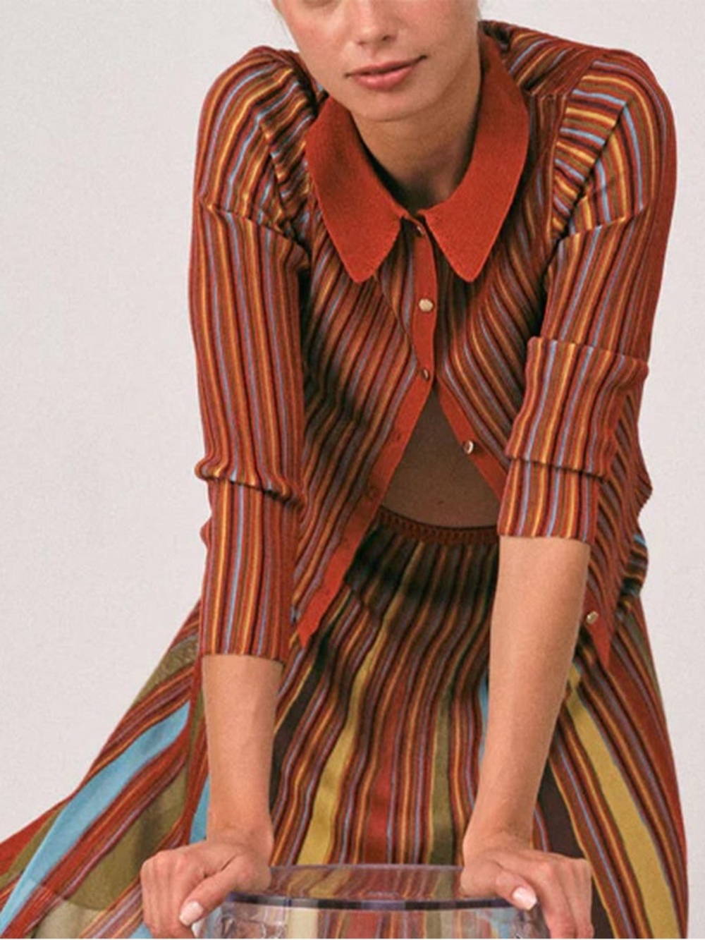 Carlota Cahis Sicilia Cardigan - Multired